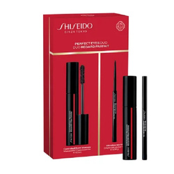Shiseido Perfect Eyes Duo zestaw tusz do rzęs 11.5ml + kremowy eyeliner 0.08g