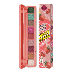 J.Cat Beauty Sweet Tooth 9 Shadow Palette Bar paleta cieni do oczu 101 Berry Cream 7.2g