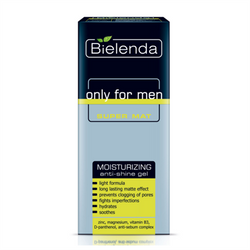 Bielenda Only For Man Super Matt żel nawilżający przeciw błyszczeniu się skóry 50ml