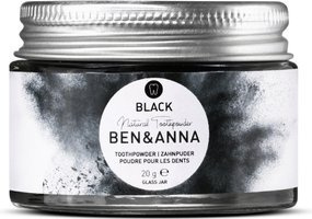 Ben&Anna Natural Toothpowder naturalny wybielający proszek do zębów z aktywnym węglem 20g