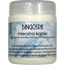 BingoSpa Mleczna kąpiel z minerałami z Morza Martwego 550g