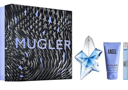 Mugler Angel EDP 50ml + balsam do ciała 50ml + woda perfumowana spray 10ml