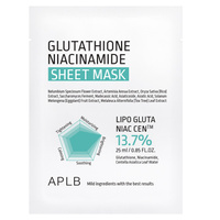 APLB Glutathione Niacinamide Sheet Mask rozjaśniająca maska w płachcie 25ml