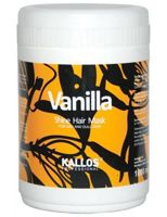 Kallos Vanilla Shine Hair Mask nabłyszczająca maska do włosów suchych i matowych 1000ml