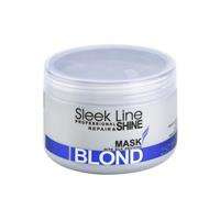 Stapiz Sleek Line Blond Mask maska z jedwabiem do włosów blond zapewniająca platynowy odcień 250ml