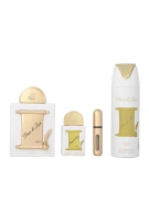 Zestaw Lattafa Peace & Love Edp 100ml + Edp 20ml + Deodorant 200ml