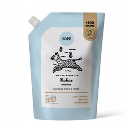 Yope Naturalne mydło w płynie refill Kokos &amp; Ananas 600ml