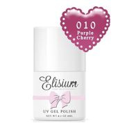 Elisium UV Gel Polish lakier hybrydowy do paznokci 010 Purple Cherry 9g