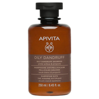 Apivita Oily Dandruff Shampoo szampon przeciwłupieżowy do skóry przetłuszczającej się z białą wierzbą i propolisem 250ml
