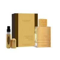 Al Haramain Amber Oud Gold Edition Extreme zestaw woda perfumowana spray 200ml + woda perfumowana spray 10ml