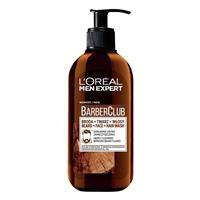 L'Oreal Paris Men Expert Barber Club 3in1 oczyszczający żel do mycia brody twarzy i włosów 200ml