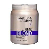 Stapiz Sleek Line Blond Mask maska z jedwabiem do włosów blond zapewniająca platynowy odcień 1000ml
