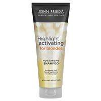 John Frieda Sheer Blonde Highlight Activating szampon nawilżający do jasnych włosów blond 250ml