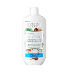 Eveline Cosmetics Botanic Expert 5 Roślinnych Mleczek aktywnie nawilżające mleczko w balsamie 350ml