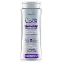 Joanna Ultra Color srebrny szampon do włosów srebrne popielate odcienie blond 400ml
