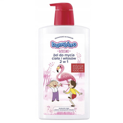 Bambino Dzieciaki żel do mycia ciała i włosów 2w1 Bolek i Lolek Flaming 1000ml