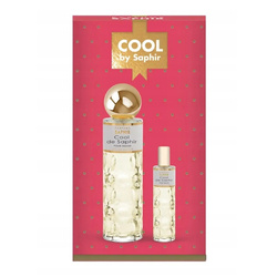 Saphir Cool de Saphir Pour Femme zestaw woda perfumowana spray 200ml + woda perfumowana spray 30ml