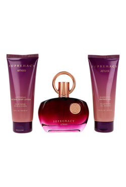Zestaw Afnan Supremacy Purple Edp 100ml + Shower Gel 100ml + Body Lotion 100ml