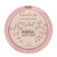 Lovely Mineral Pressed Powder transparentny silnie matujący fikser mineralny do twarzy 10g