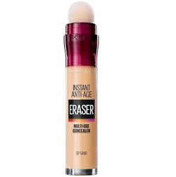 Maybelline Instant Anti-Age Eraser Concealer korektor do twarzy z gąbeczką 07 Sand 6.8ml