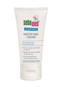 Sebamed Clear Face Mattifying Cream matujący krem do twarzy 50ml