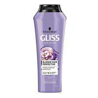 Gliss Blonde Hair Perfector Shampoo szampon do naturalnych farbowanych lub rozjaśnianych blond włosów 250ml