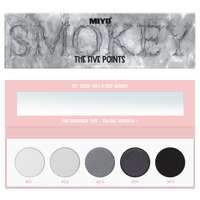 MIYO The Five Points Palette paleta cieni do powiek Smokey 6.5g