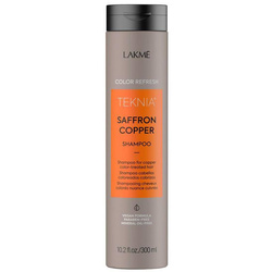 Lakme Teknia Saffron Copper Shampoo Refresh szampon odświeżający kolor do włosów miedzianych 300ml