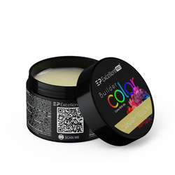 Excellent PRO Builder Color With Thixotropy Pastel żel budujący Canary Yellow 15g
