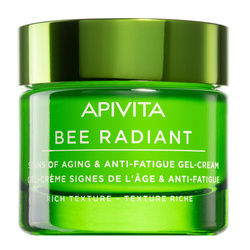 Apivita Bee Radiant Signs Of Aging & Anti-Fatigue Gel-Cream krem przeciw pierwszym oznakom starzenia 50ml