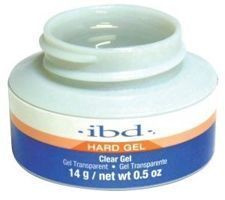 IBD Hard Builder Gel UV żel budujący Clear 14g
