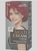 Joanna Multi Cream Color farba do włosów 34 Intensywna Czerwień