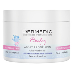 DERMEDIC Baby masło intensywnie natłuszczające od 1.dnia życia 225ml