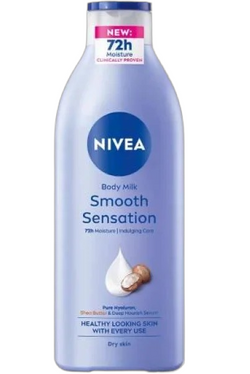 Nivea Smooth Sensation 72H wygładzające mleczko do ciała 400ml