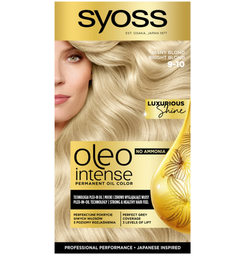 Syoss Oleo Intense farba do włosów trwale koloryzująca z olejkami 9-10 Jasny Blond