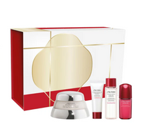 Shiseido Time Fighting Ritual zestaw krem przeciwstarzeniowy 50ml + pianka oczyszczająca 5ml + lotion do twarzy 7ml + serum przeciwstarzeniowe 10ml