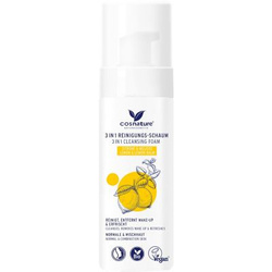 Cosnature Foaming Cleanser 3in1 naturalna pianka oczyszczająca z cytryną i melisą 150ml