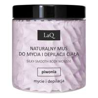 LaQ Naturalny mus do mycia i depilacji ciała Piwonia 250ml