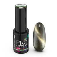 Excellent PRO Pro Colors Hema Free CatEye lakier hybrydowy 109 Golden Aura 7g