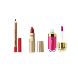 KIKO Milano Twist 'N Twinkle Holiday Mini Kiss Squad Lips Gift Set zestaw podarunkowy do makijażu ust 02