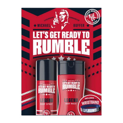 Rumble Men Legend zestaw dezodorant do ciała w sprayu 150ml + żel pod prysznic 250ml