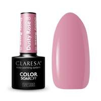 Claresa Soak Off UV/LED Dusty Rose lakier hybrydowy 8 5g