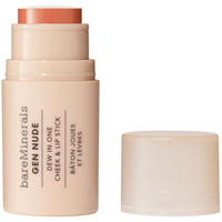 bareMinerals Gen Nude Dew in One Cheek & Lip Stick kremowy sztyft do policzków i ust Just Peachy 4.5g