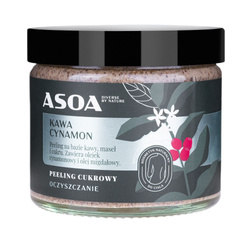 Asoa Peeling cukrowy Kawa-Cynamon 250ml