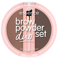 Essence Brow Powder Duo pudrowy zestaw do brwi 02 Medium 1.8g
