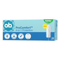 O.B. ProComfort™ Super Plus tampony 24szt.