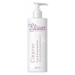 Elisium Cleaner Care & Amazing Shine płyn do odtłuszczania paznokci z olejkiem jojoba i olejkiem migdałowym 300ml