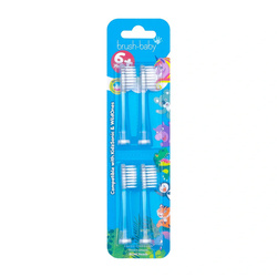 Brush-Baby KidzSonic &amp; WildOnes końcówki do szczoteczki sonicznej 6+ 4szt.