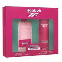 Reebok Inspire Your Mind Women zestaw woda toaletowa spray 100ml + dezodorant spray 150ml