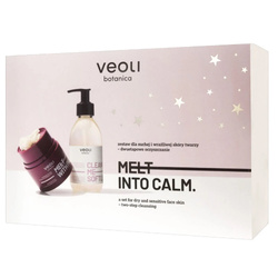Veoli Botanica Melt Into Calm zestaw masełko do demakijażu 40g + żel do mycia twarzy 190ml
